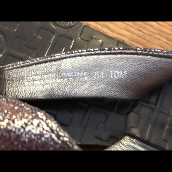 Tory Burch THORA-VINTAGE METALLIC size 10 - Picture 5 of 6